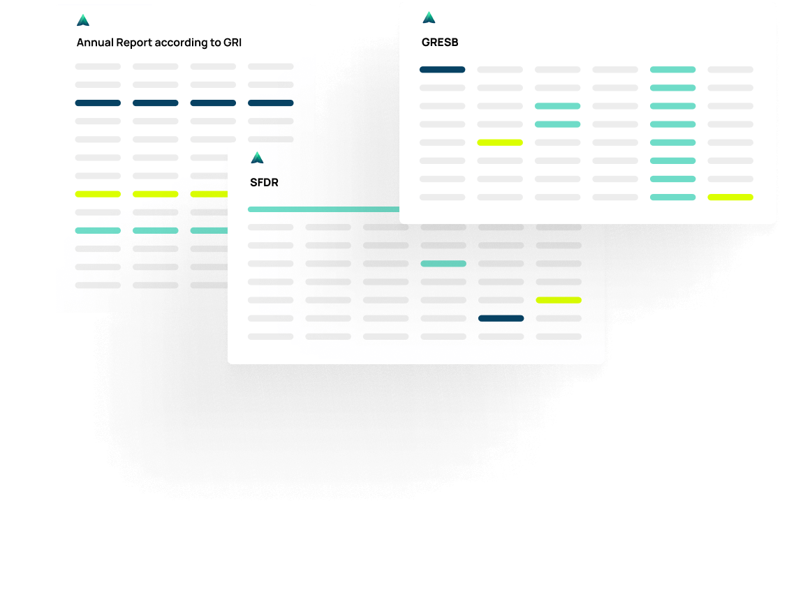 Annual reports tables